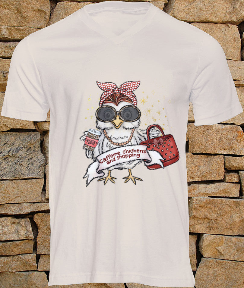 Shopping Chicken T-Shirt